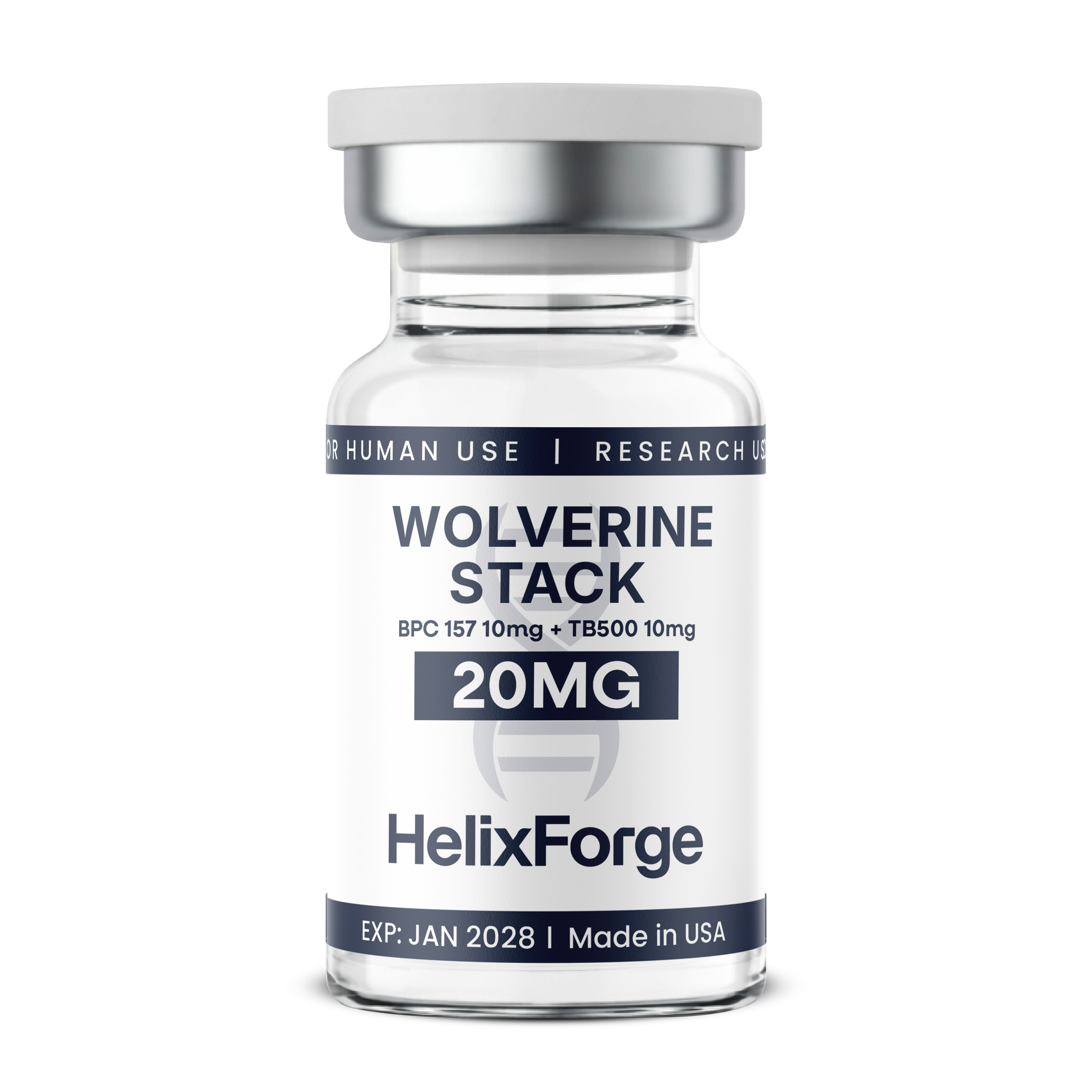BPC-157 10mg + TB500 10mg (Wolverine Stack)